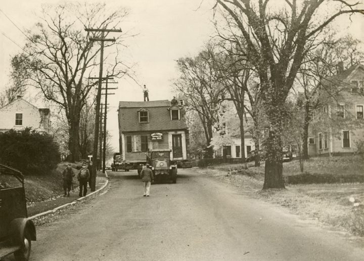 Birthplace Moving Down North Street, North Weymouth