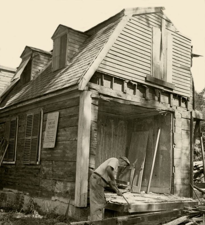 Birthplace at the new site under construction